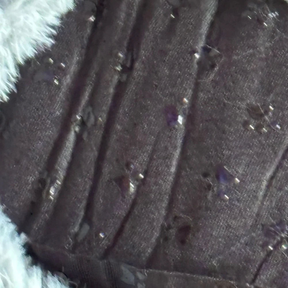 Cozy Plush Dog Bed - Gray